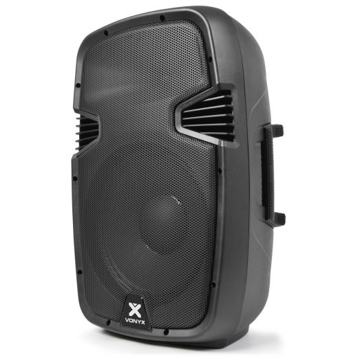CASSA AMPLIFICATA PROFESSIONALE FULL-RANGE 600W WOOFER 31 CM 12" monitor spia serie pro - 1