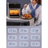 FRIGGITRICE AD ARIA 12 LITRI FORNO ARIA CALDA CON DISPLAY TOUCH SCREEN