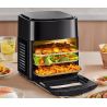 FRIGGITRICE AD ARIA 15 LITRI FORNO ARIA CALDA CON DISPLAY TOUCH SCREEN
