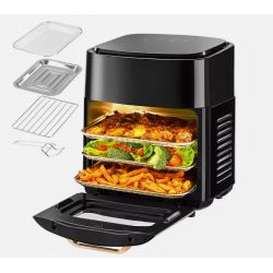 FRIGGITRICE AD ARIA 15 LITRI FORNO ARIA CALDA CON DISPLAY TOUCH SCREEN