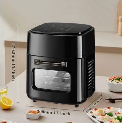 FRIGGITRICE AD ARIA 15 LITRI FORNO ARIA CALDA CON DISPLAY TOUCH SCREEN