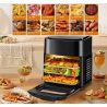 FRIGGITRICE AD ARIA 15 LITRI FORNO ARIA CALDA CON DISPLAY TOUCH SCREEN