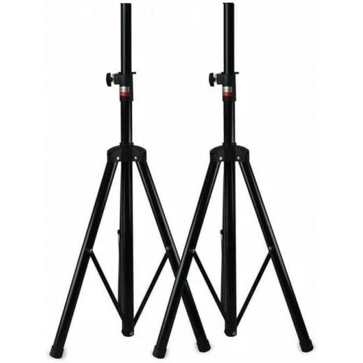 COPPIA STATIVI CASSE ACUSTICHE SUPPORTI TREPPIEDI CAVALLETTI 180 CM