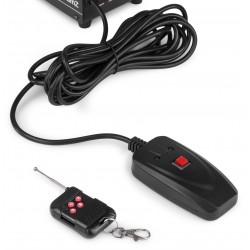 MACCHINA NEVE WIRELESS SCHIUMA SNOW 1000W con 2 telecomandi EFFETTO ATMOSFERICO - 7