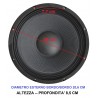 COPPIA WOOFER PROFESSIONALI 8" 20,6 CM 400W 8 OHM CONI ricambio casse hifi - 5