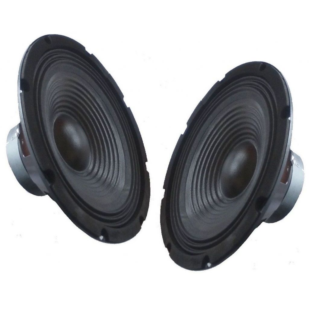 COPPIA WOOFER ALTOPARLANTE 8" 20 21 CM 400W 8 OHM CONI ricambio casse hifi COPPIA WOOFER ALTOPARLANTE 8" 20 21 CM 400W 8 OHM CONI ricambio casse hifi