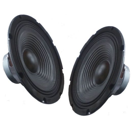 COPPIA WOOFER ALTOPARLANTE 8" 20 21 CM 400W 8 OHM CONI ricambio casse hifi