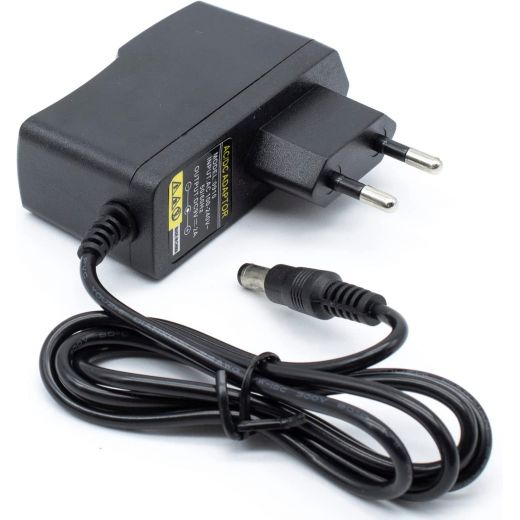Alimentatore 9V 2A - Caricatore 9v - Jack di collegamento è di 5,5 mm Ø Esterno e 2,1 mm Ø Interno