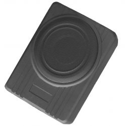 SUBWOOFER AUTO AMPLIFICATO CAR METALLO 600W 10" SOTTOSEDILE SLIM SOTTO SEDILE COFANO