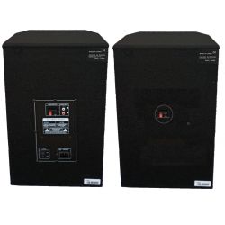 COPPIA CASSE AMPLIFICATE BLUETOOTH 600W WOOFER 21 CM (2 X 8") MOQUETTATE