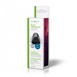 SPAZZOLA CON CUSTODIA ANTISTATICA ANTI POLVERE MICROFIBRA PULIZIA VINILE DISCHI - 6