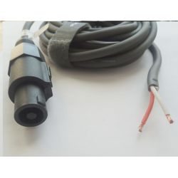 CAVO SPEAKON 5 METRI SPINA MASCHIO CAVO SFILATO NL2 X ALTOPARLANTE AMPLIFICATORE