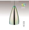 LAMPADARIO IN VETRO A SOSPENSIONE PER CUCINA SOGGIORNO 3D 24 Cm E27