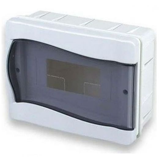 QUADRO ELETTRICO CENTRALINO 16 MODULI con porta trasparente 35 X 23 X 19 Cm