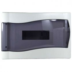 QUADRO ELETTRICO CENTRALINO 16 MODULI con porta trasparente 35 X 23 X 19 Cm