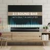 SOUNDBAR BLUETOOTH ALTOPARLANTE SMART TV LED BIG 71 Cm CON DISPLAY + TELECOMANDO