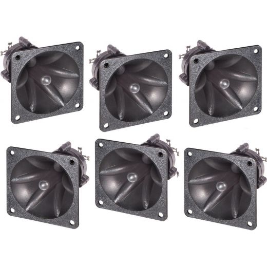 6 PEZZI | Tweeter piezo elettrici acuto ricambio casse acustiche / auto 6 X 225W 8,5 cm