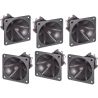 6 PEZZI | Tweeter piezo elettrici acuto ricambio casse acustiche / auto 6 X 225W 8,5 cm