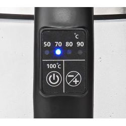 bollitore elettrico 1,7 L 2200 W Acciaio inossidabile, Trasparente