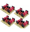 4 PEZZI | CROSSOVER 3 VIE 150W X 4 FILTRO AUTO CASSE ACUSTICHE TAGLIO FREQUENZE