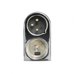 MICROFONO ELVIS VINTAGE ANNI 50 CARDIOIDE IN METALLO RETRO' PROFESSIONALE