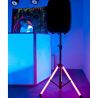 STATIVO CASSE ACUSTICHE TREPPIEDE SUPPORTO ILLUMINATO A LED RGB 180 Cm