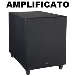 il bestione | SUBWOOFER AMPLIFICATO HOME THEATRE ATTIVO 500 WATT WOOFER 12" 30 CM CINEMA DJ STUDIO