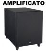 il bestione | SUBWOOFER AMPLIFICATO HOME THEATRE ATTIVO 500 WATT WOOFER 12" 30 CM CINEMA DJ STUDIO