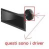 DRIVER A VITE TWEETER PIEZO ELETTRICO 120W ACUTO UNIVERSALE RICAMBIO CASSE ACUSTICHE