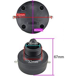 DRIVER A VITE TWEETER PIEZO ELETTRICO 120W ACUTO UNIVERSALE RICAMBIO CASSE ACUSTICHE