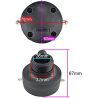 DRIVER A VITE TWEETER PIEZO ELETTRICO 120W ACUTO UNIVERSALE RICAMBIO CASSE ACUSTICHE