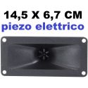 COPPIA TWEETER A TROMBA PIEZOELETTRICO 150WX 2  ACUTI PIEZO ELETTRICI 14,5 cm X 6,7 cm