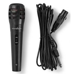 MICROFONO PER KARAOKE CON FILO 5 METRI GELATO CARDIOIDE USO DOMESTICO