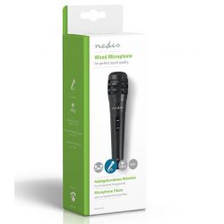 MICROFONO PER KARAOKE CON FILO 5 METRI GELATO CARDIOIDE USO DOMESTICO