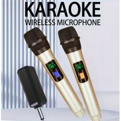 CASSE BLUETOOTH ATTIVE AMPLIFICATE KARAOKE + 2 MICROFONI WIRELESS impianto karaoke