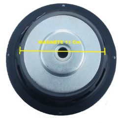WOOFER 16,5 CM 8 Ohm 250W SUBWOOFER 6,5" POLLICI MAGNETE 11 Cm SOSP. MORBIDA