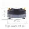 DRIVER A COMPRESSIONE IN TITANIO 200W 8 Ohm DOME TWEETER PER TROMBE