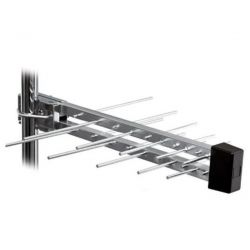 ANTENNA TV ESTERNA YAGI DVB T2 20 ELEMENTI DIGITALE TERRESTRE 8 dBi