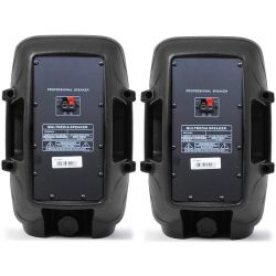 funzionanti| COPPIA CASSE ACUSTICHE PASSIVE WOOFER 8" 20 Cm 200W X 2