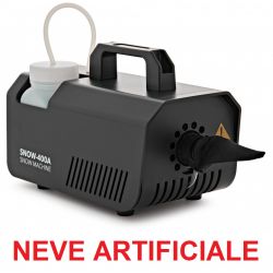 MACCHINA NEVE ARTIFICIALE NATALE 400 WATT DISCOTECA DJ MACCHINA FINTA NEVICATA