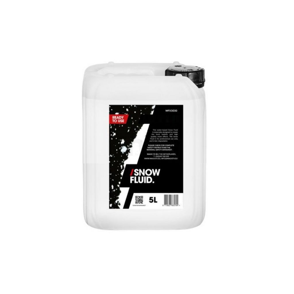 LIQUIDO MACCHINA NEVE ARTIFICIALE NATALE SNOW MACHINE TANICA DA5 LITRI