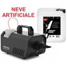 MACCHINA NEVE ARTIFICIALE 400W + 5 LITRI LIQUIDO GENERATORE DI NEVE