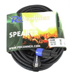 CAVO JACK SPEAKON 10 METRI JACK 6,3 MM MONO MASCHIO --- SPEAKON NL2 x casse e amplificatore