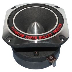 SUPER TWEETER BULLET TITANIO DOME 96dB ACUTO DRIVER IMPEDENZA 8 Ohm