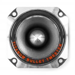 SUPER TWEETER BULLET TITANIO DOME 96dB ACUTO DRIVER IMPEDENZA 8 Ohm
