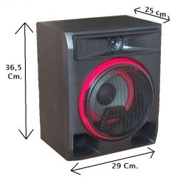 COPPIA CASSE ACUSTICHE 8" HIFI STEREO 400w BASS BOOM MONITOR STUDIO no amplificati