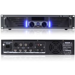 AMPLIFICATORE FINALE DI POTENZA PROFESSIONALE pro series 1200W VENTILATO DJ PALCO - 1