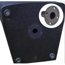 ADATTATORE PER STATIVO CASSE ACUSTICHE INSERTO FLANGIA IN METALLO UNIVERSALE