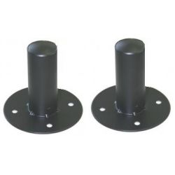 2 PZ. ADATTATORE PER STATIVI CASSE ACUSTICHE METALLO UNIVERSALI INSERTO IN FERRO foro 3,6 cm