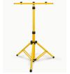 STATIVO LUCI SUPPORTO A T DA PAVIMENTO 160 Cm MAX TREPPIEDE MONTA FINO A 3 FARI A LED